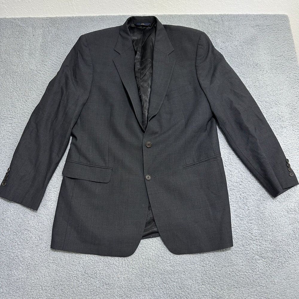 Brooks Brothers Blazer‎ Men's 43L Gray Tweed Sport Coat Jacket